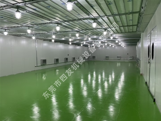 喷漆房内部图